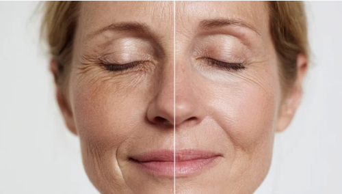 glutathione injection before and after skin tone improvement comparison