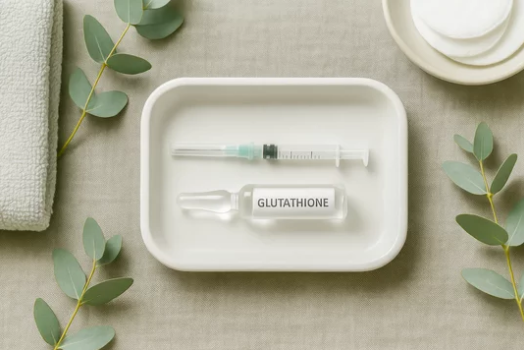 glutathione injection before and after skin brightening results