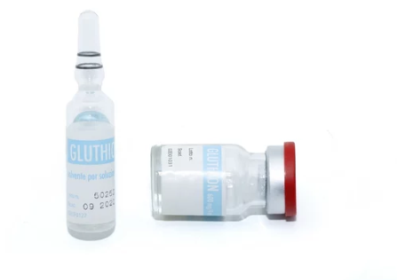 glutathione injection dosage per week medical vial and syringe used for treatment dosing