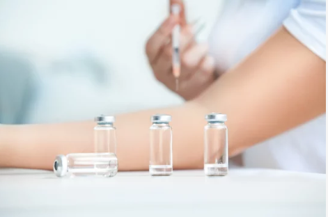 comparing effectiveness of glutathione IM injection vs IV injection