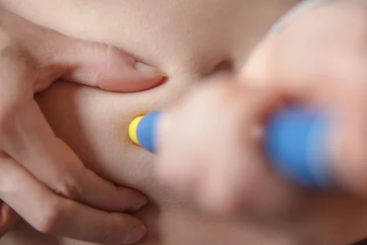 intramuscular glutathione injection IM delivery into muscle tissue